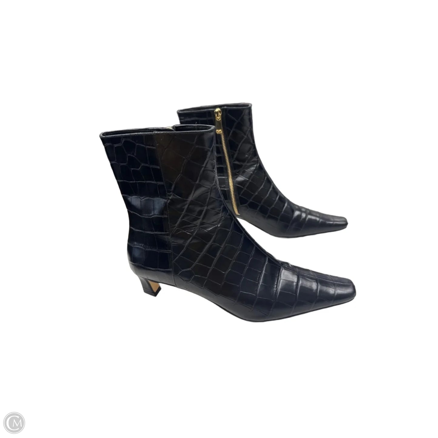 Boots Ankle Heels By Michael By Michael Kors In Black, Size: 8.5