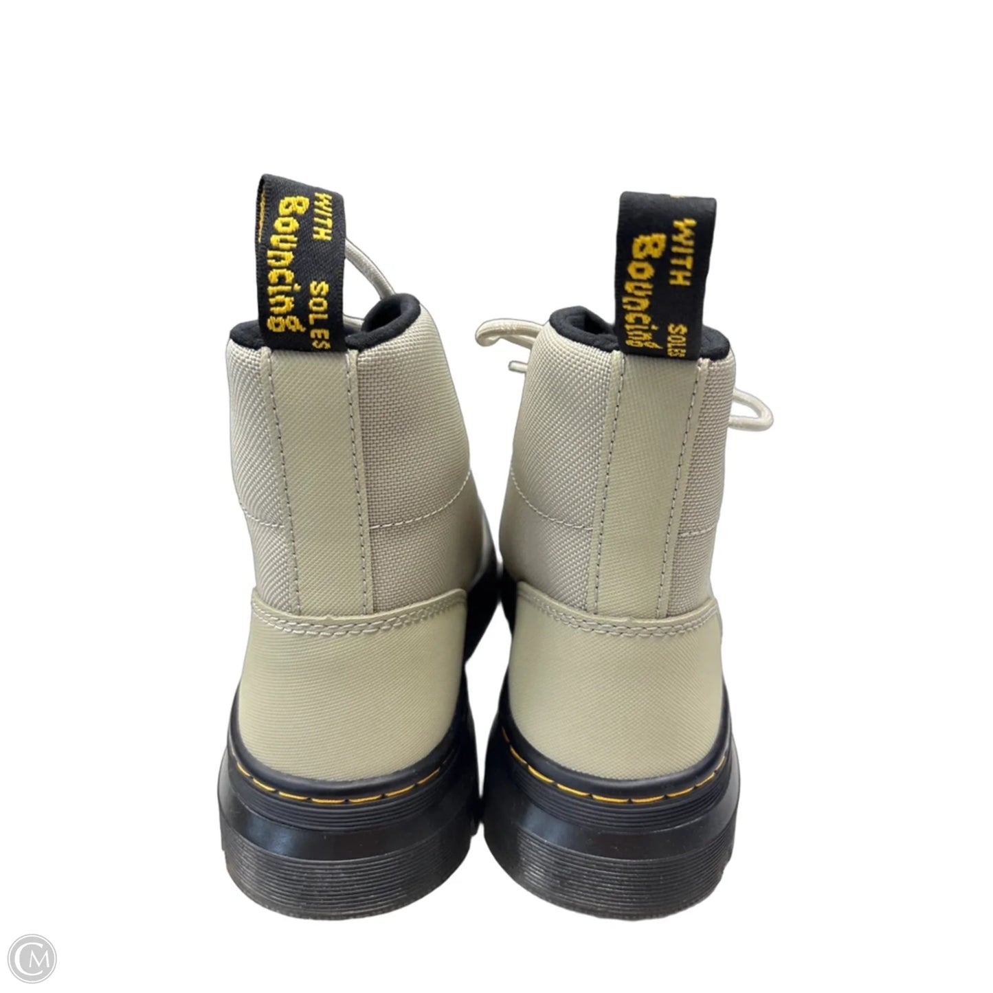 Boots Ankle Flats By Dr Martens In Grey, Size: 7