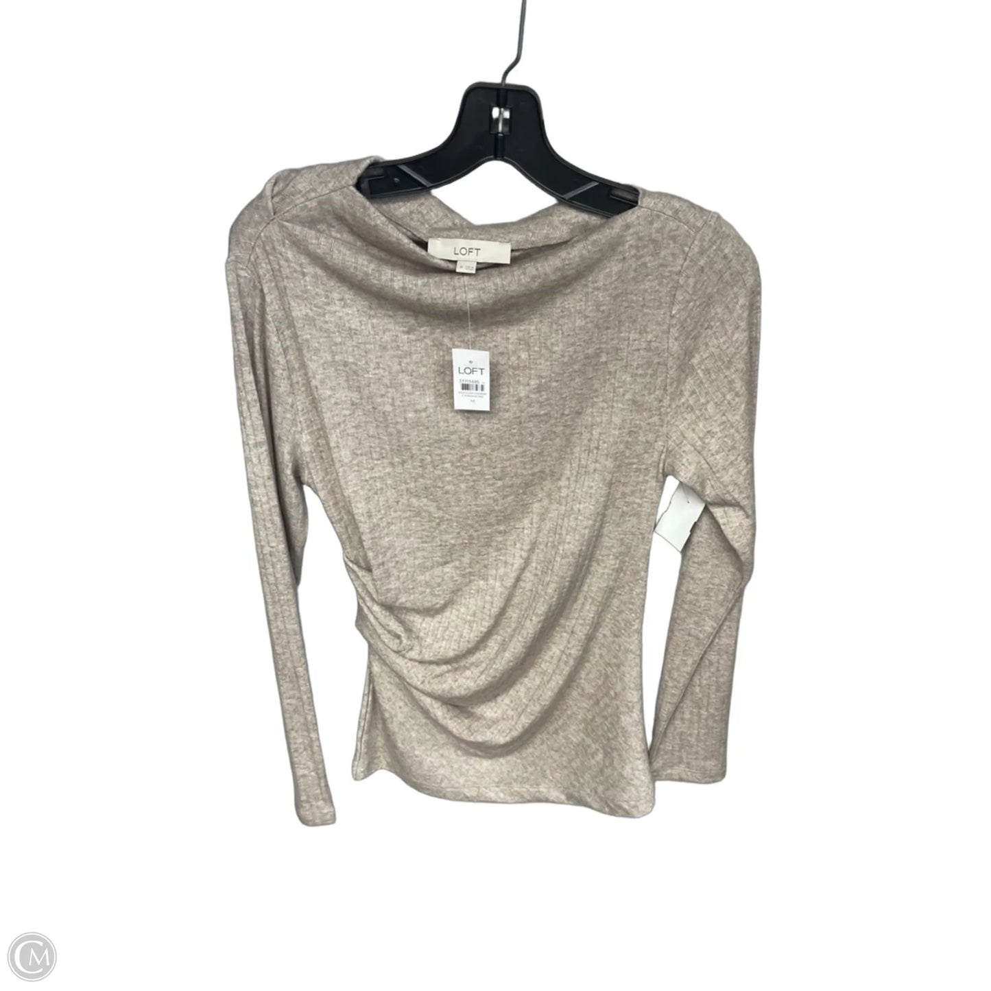 Top Long Sleeve By Loft In Beige, Size: 0