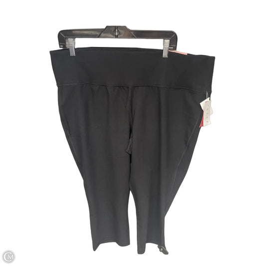 Capris By Livi Active In Black, Size: 3x