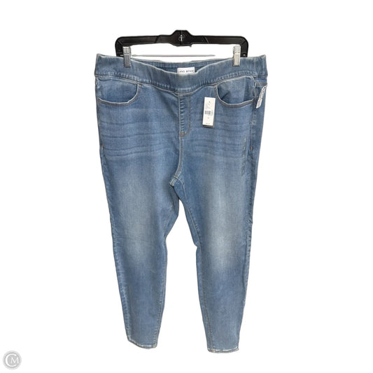 Jeans Skinny By Lane Bryant In Blue Denim, Size: 18