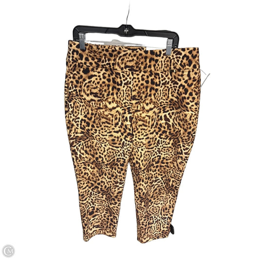 Capris By Inc In Animal Print, Size: 14