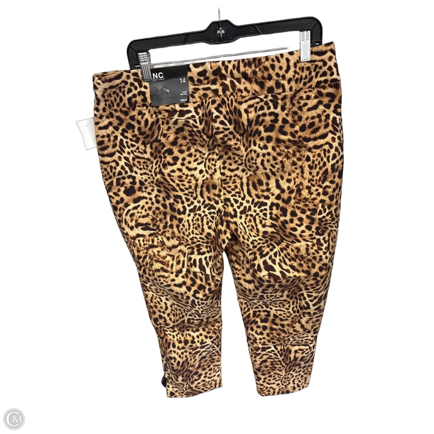 Capris By Inc In Animal Print, Size: 14