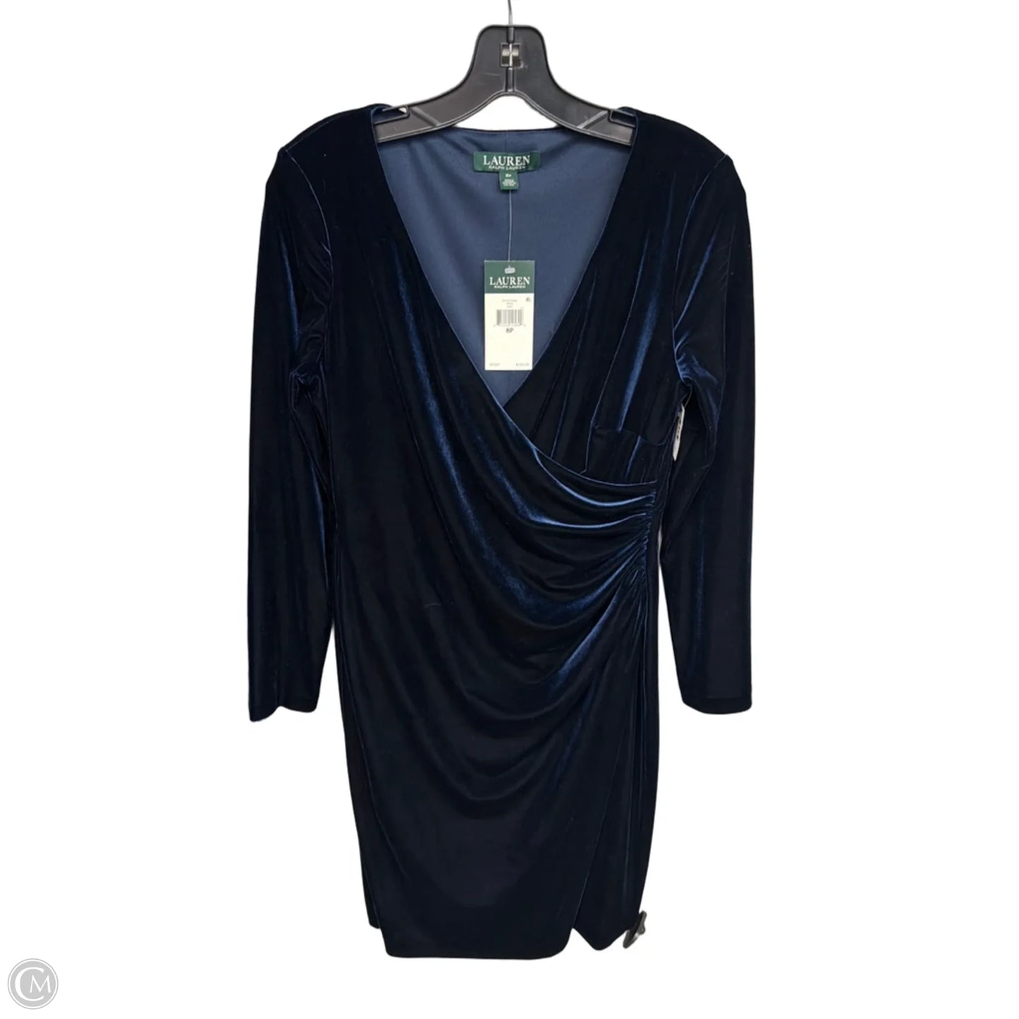 Dress Party Short By Lauren By Ralph Lauren In Blue, Size: 8p