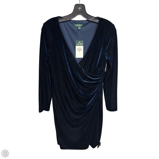 Dress Party Short By Lauren By Ralph Lauren In Blue, Size: 8p
