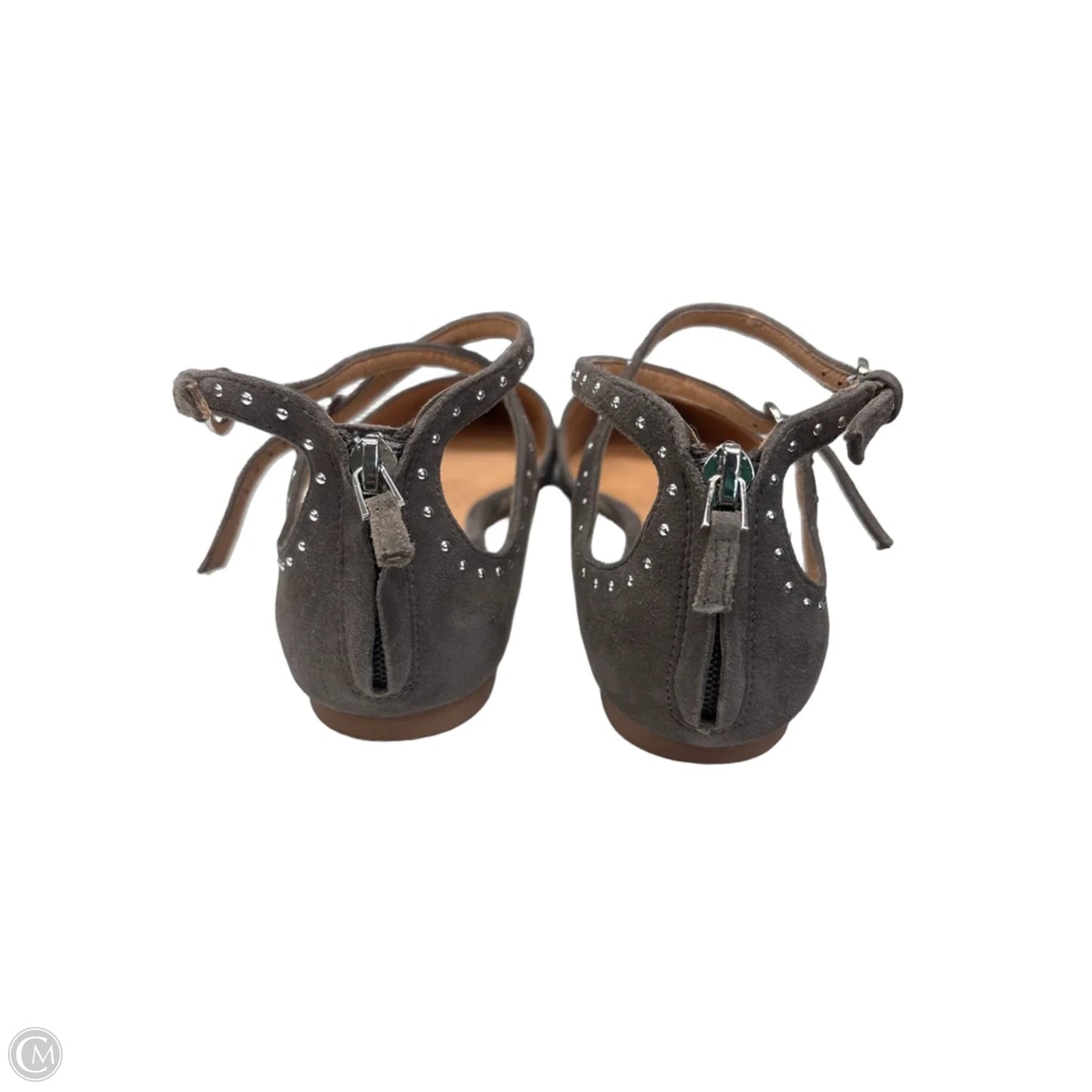 Shoes Flats By Halogen In Grey, Size: 7.5