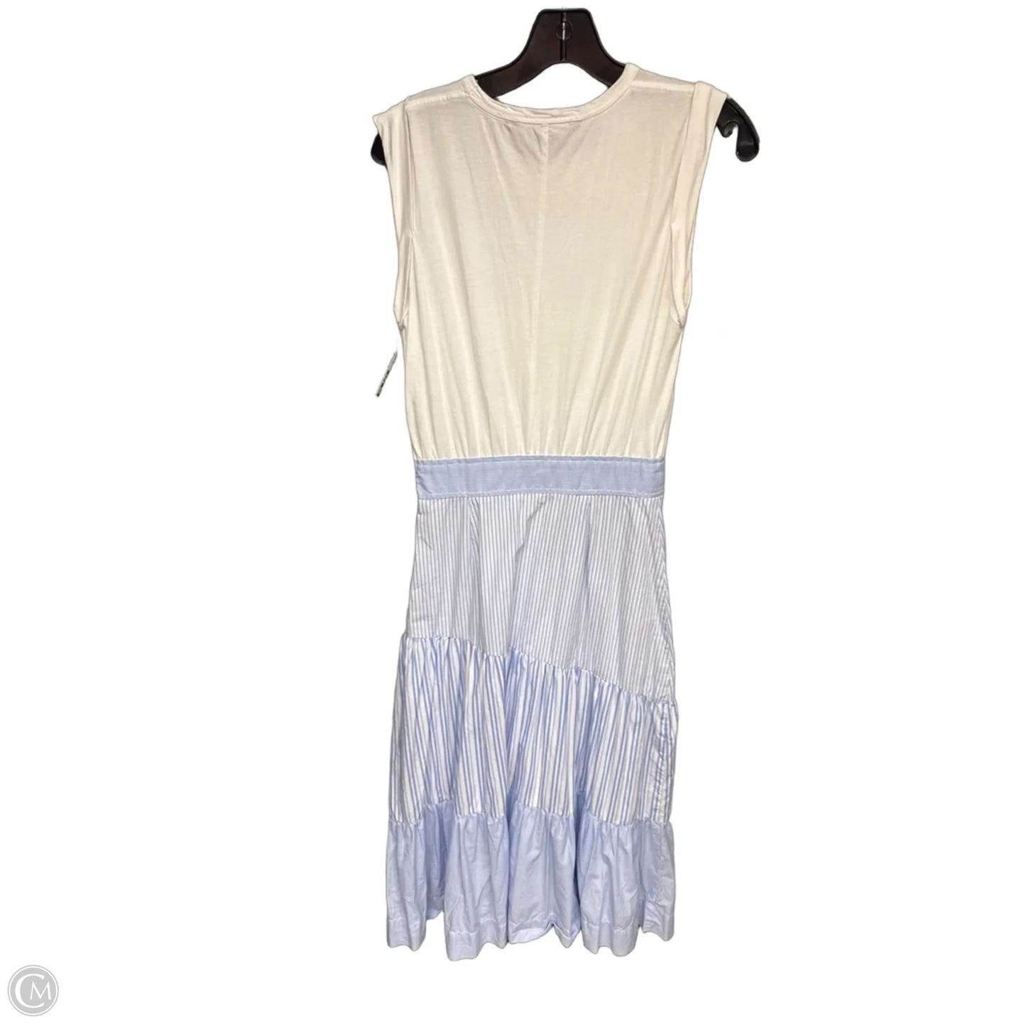 Dress Designer By Veronica Beard In Blue & White, Size: Xs