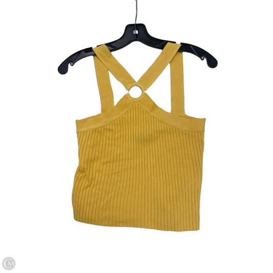 Top Sleeveless By Blue Blush In Yellow, Size: S