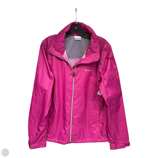 Athletic Jacket By Columbia In Pink, Size: Xl