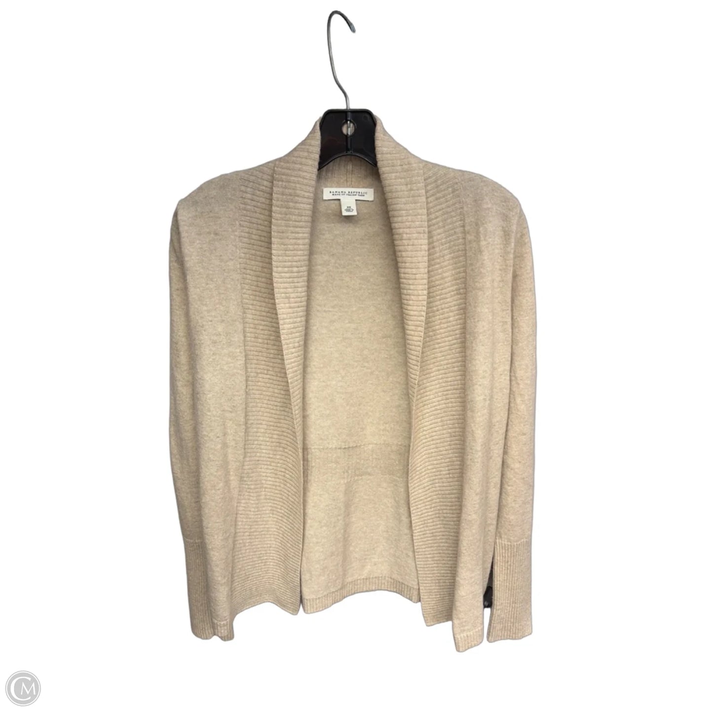 Cardigan By Banana Republic In Tan, Size: Xs
