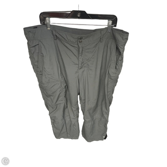 Athletic Pants By Columbia In Grey, Size: 22