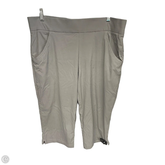 Athletic Pants By Columbia In Grey, Size: Xl