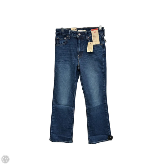 Jeans Boot Cut By Levis In Blue Denim, Size: 2