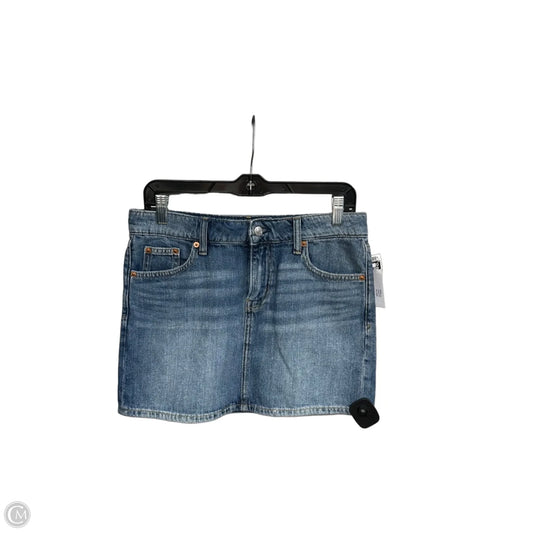 Skirt Mini & Short By Gap In Blue Denim, Size: 2