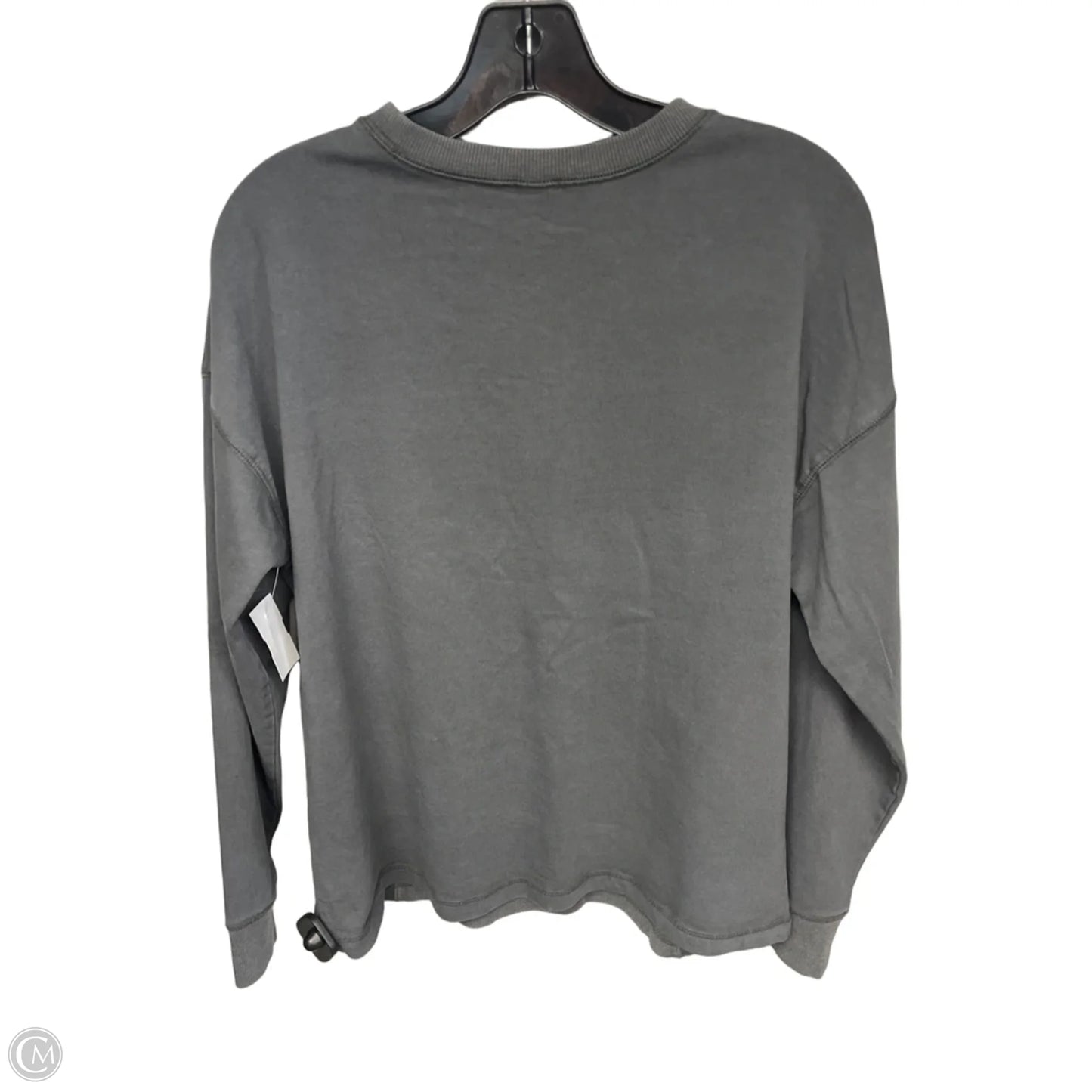 Top Long Sleeve By Wild Fable In Grey, Size: S