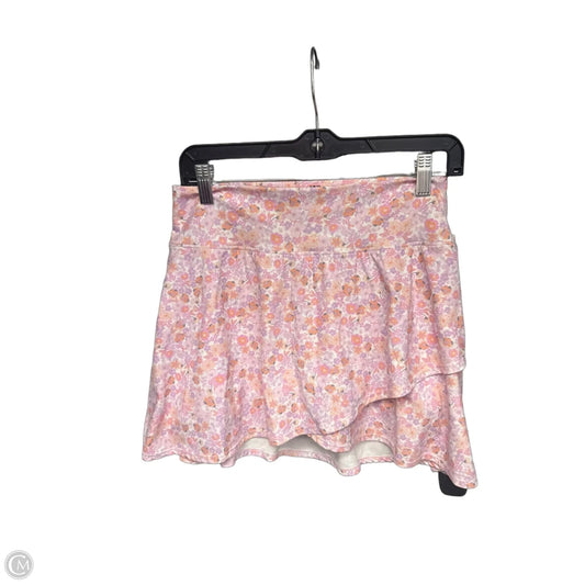 Athletic Skort By Joy Lab In Floral Print, Size: M