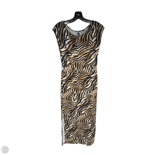 Dress Casual Maxi By W118 By Walter Baker In Black & Brown, Size: S