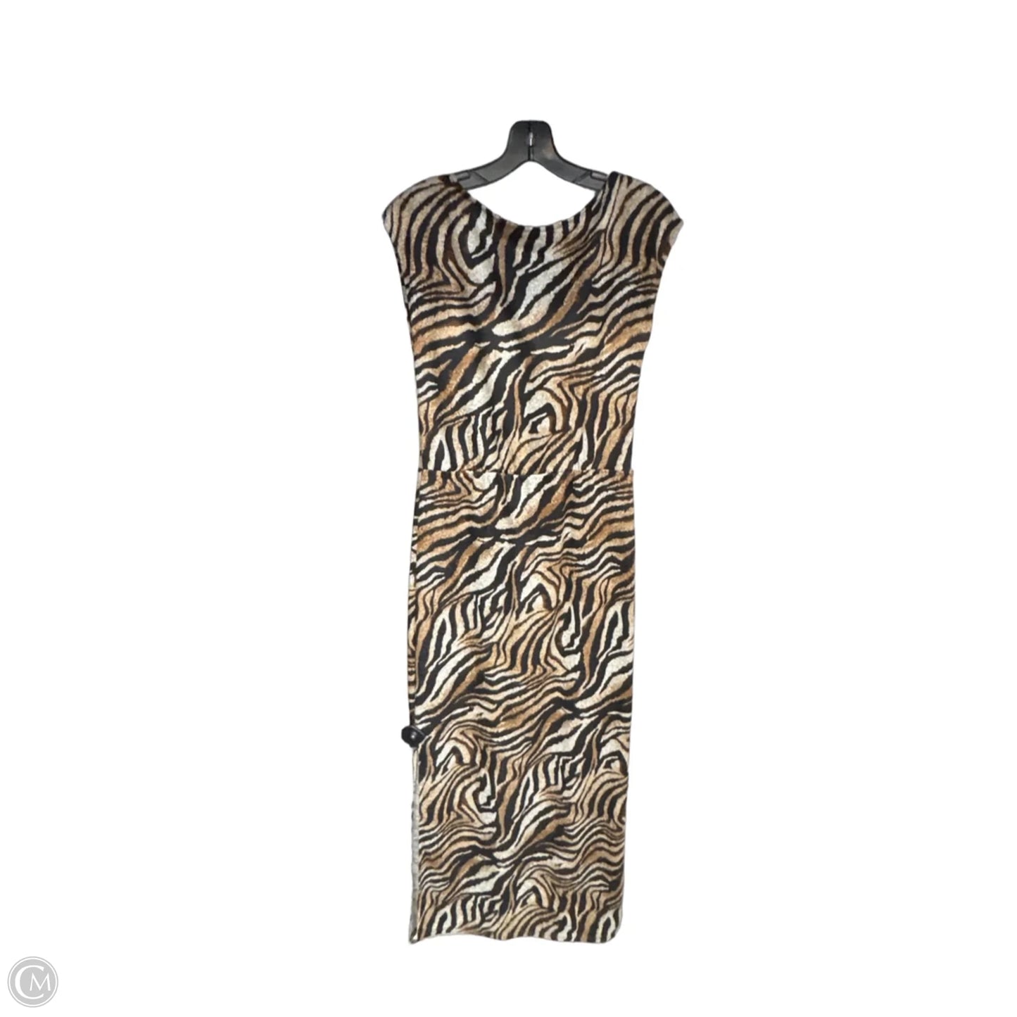 Dress Casual Maxi By W118 By Walter Baker In Black & Brown, Size: S
