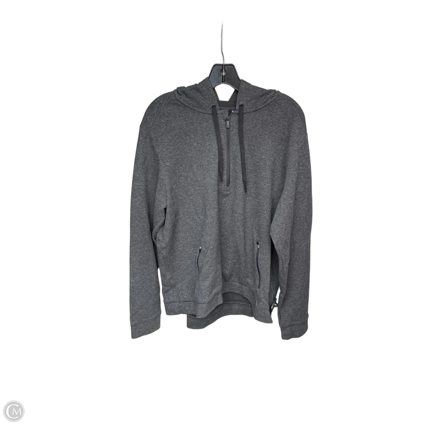 Athletic Sweatshirt Hoodie By All In Motion In Grey, Size: L