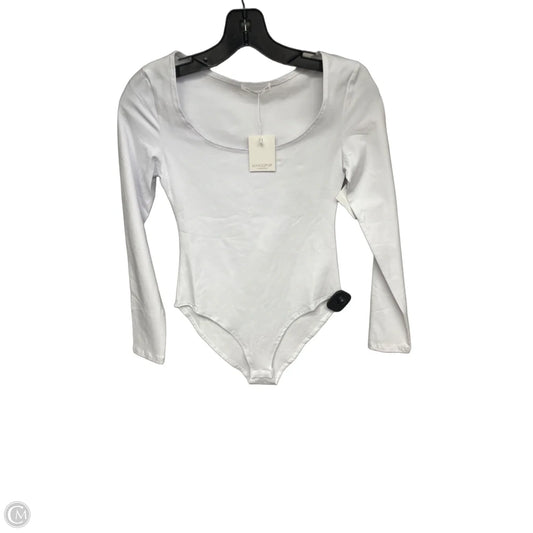 Bodysuit By Mangopop In White, Size: Xs