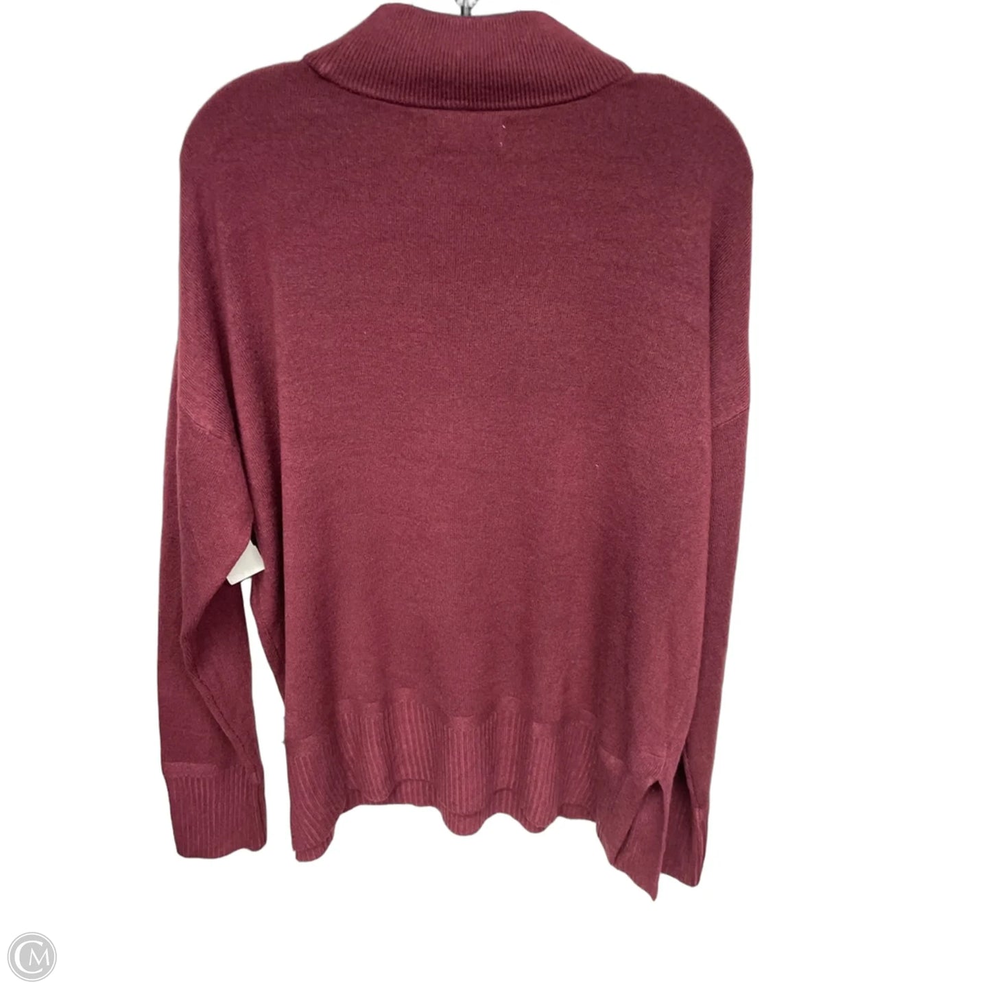 Sweater By Croft And Barrow In Purple, Size: Xl