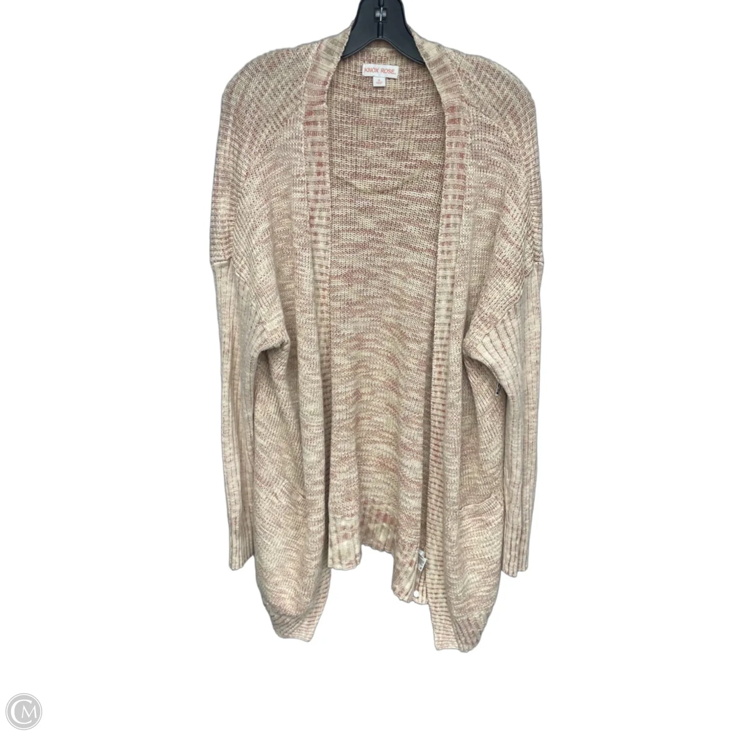 Cardigan By Knox Rose In Orange, Size: Xl