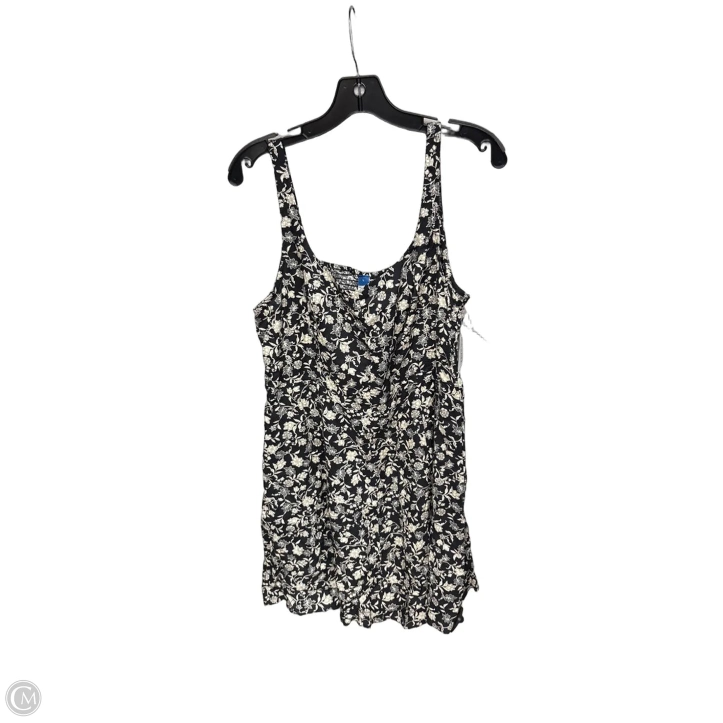 Dress Casual Short By Old Navy In Black & Cream, Size: L