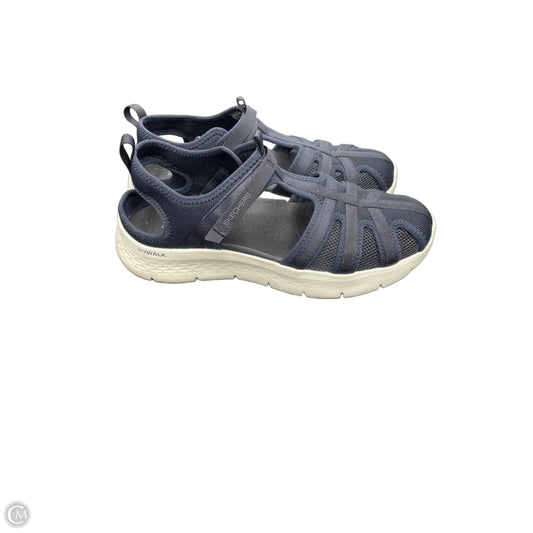 Shoes Athletic By Skechers In Blue, Size: 10
