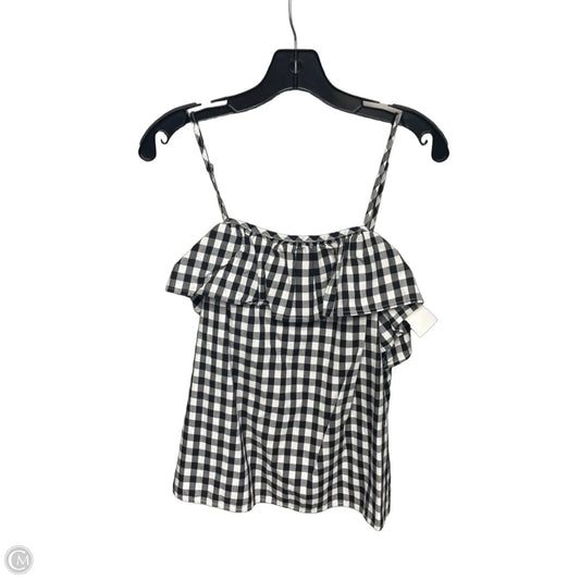 Top Short Sleeve By A New Day In Black & White, Size: M