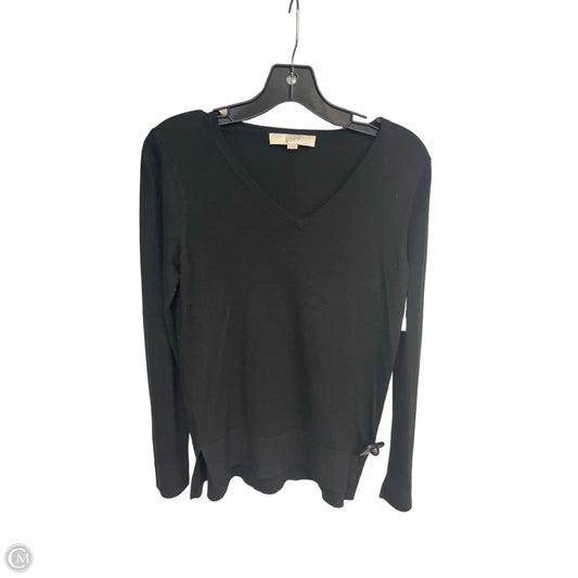 Sweater By Loft In Black, Size: S