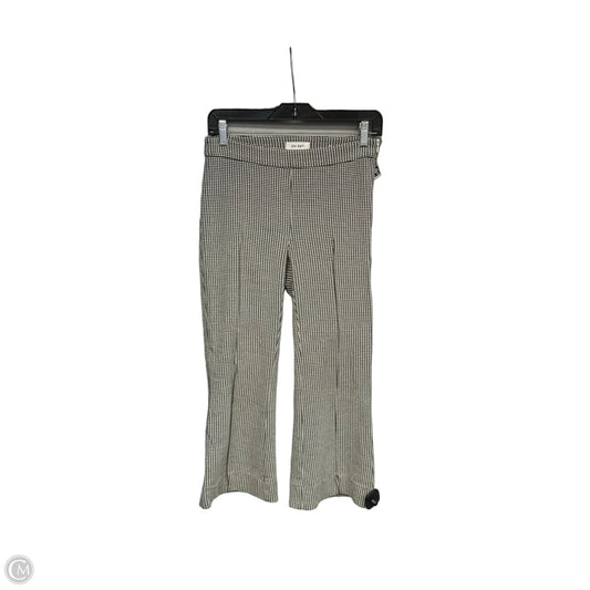 Pants Cropped By On 34th In Black & Cream, Size: Xsp