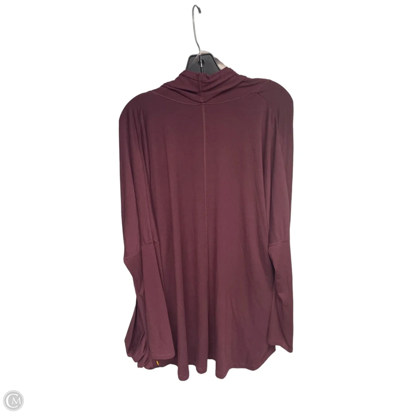 Cardigan By Lucy In Maroon, Size: 2x