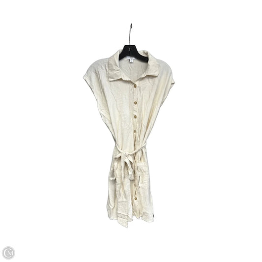 Dress Casual Short By And Now This In Cream, Size: 1x