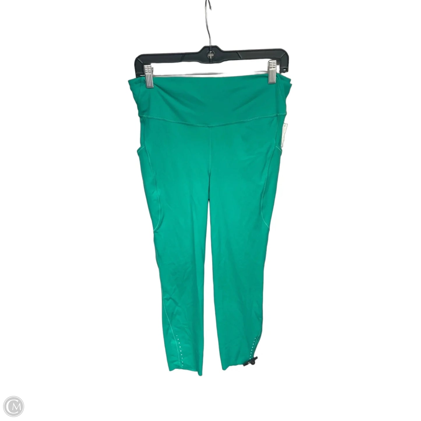 Athletic Capris By Lululemon In Green, Size: 12