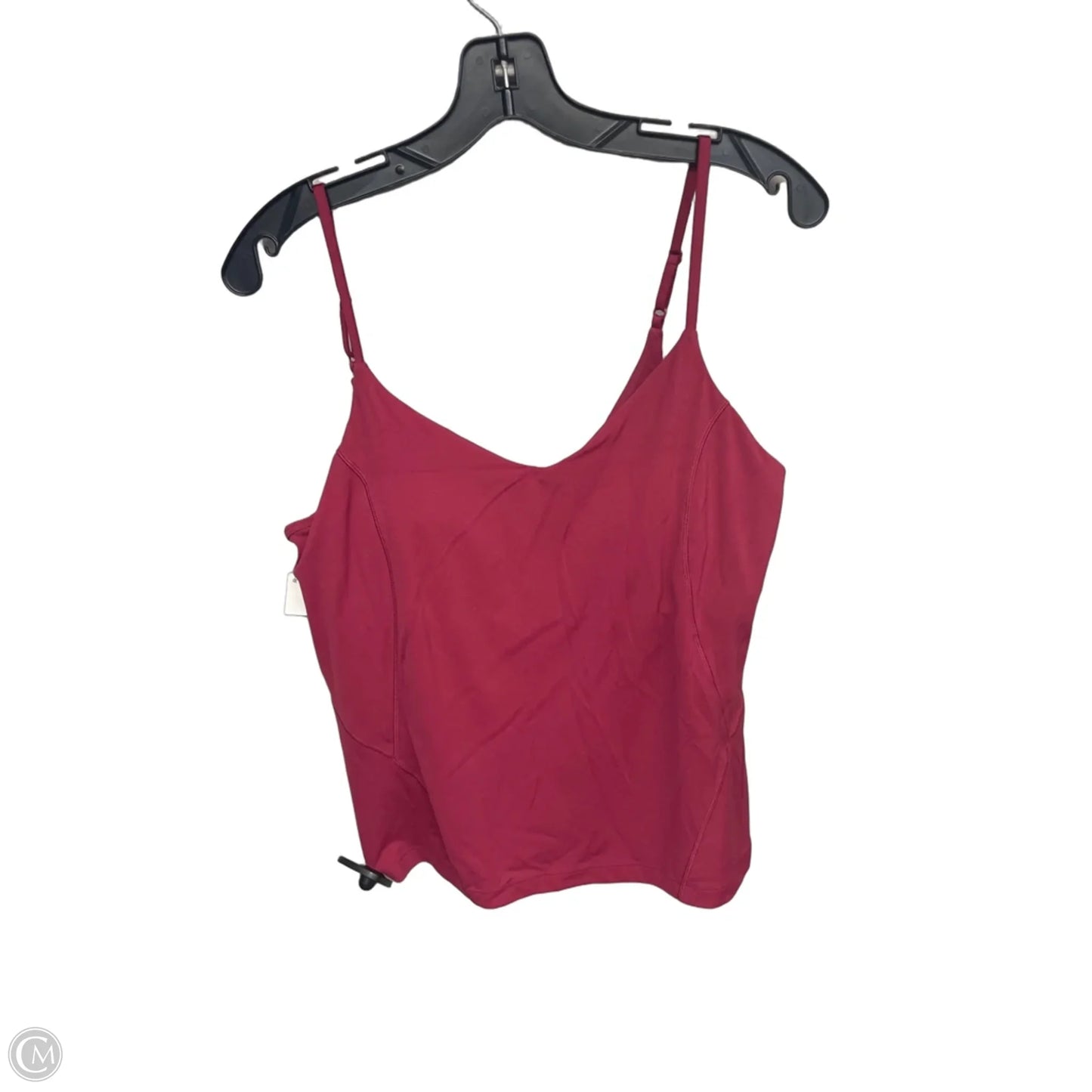 Athletic Tank Top By Lululemon In Red, Size: 12
