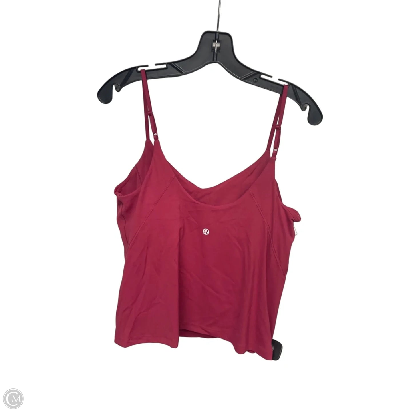 Athletic Tank Top By Lululemon In Red, Size: 12