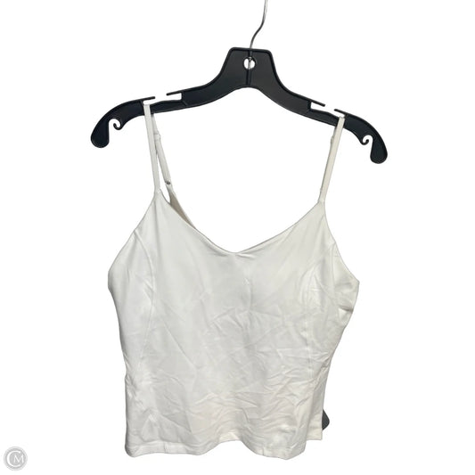 Athletic Tank Top By Lululemon In White, Size: 12