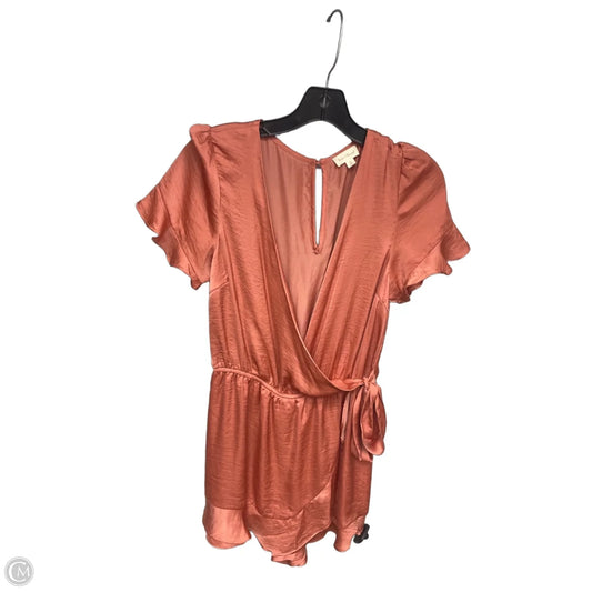 Romper By Hem & Thread In Orange, Size: M