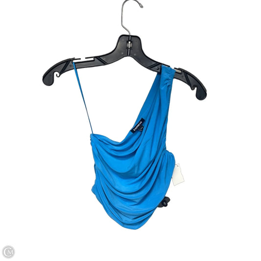 Top Sleeveless By Express In Blue, Size: S