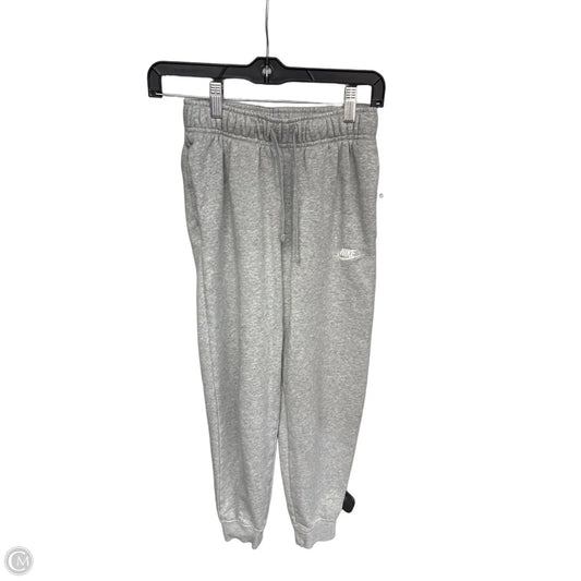Athletic Pants By Nike Apparel In Grey, Size: Xs