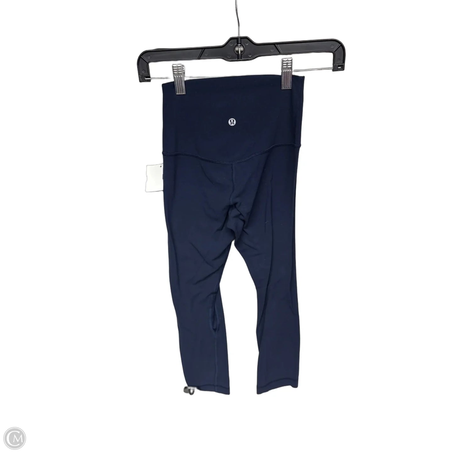 Athletic Capris By Lululemon In Blue, Size: 2