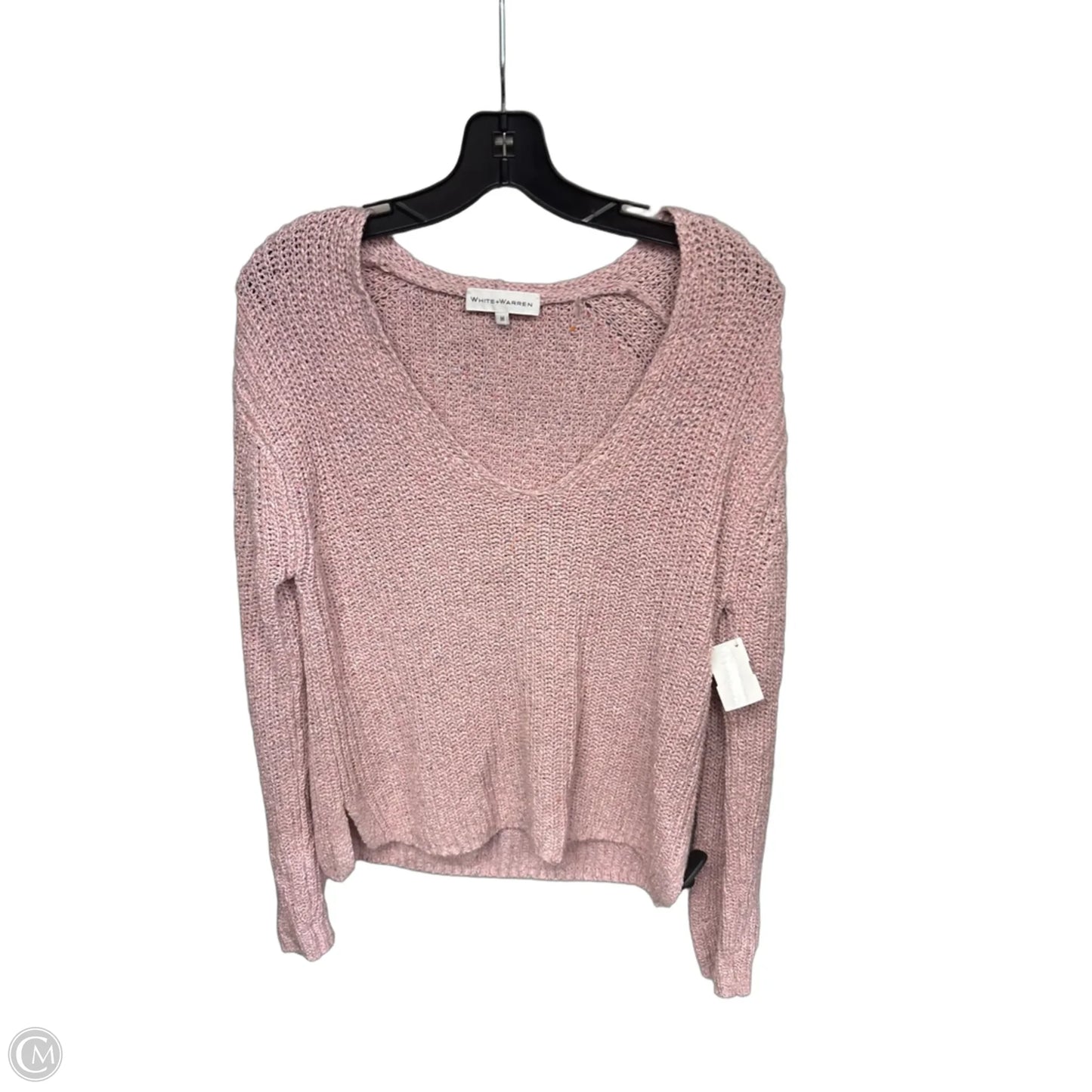 Sweater By White And Warren In Purple, Size: M