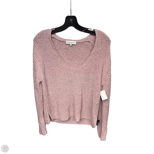 Sweater By White And Warren In Purple, Size: M