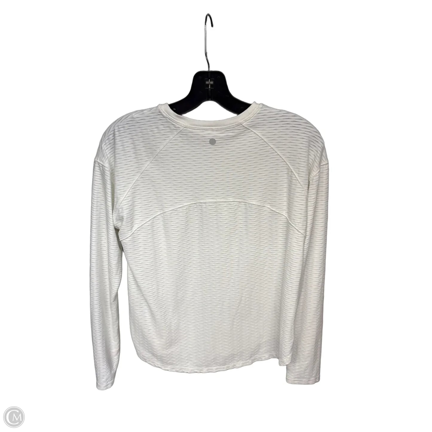 Athletic Top Long Sleeve Crewneck By Calia In White, Size: Xs