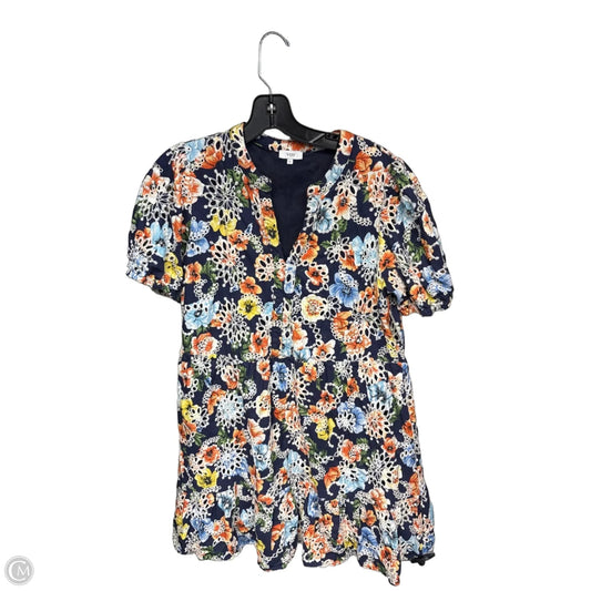 Dress Casual Short By Voy In Floral Print, Size: S