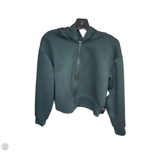 Sweatshirt Hoodie By A New Day In Green, Size: S