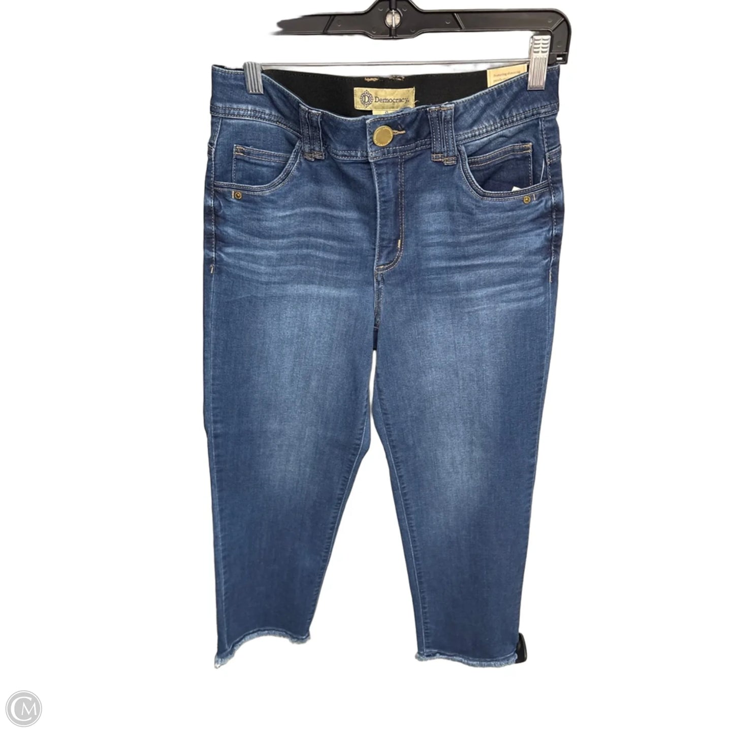Jeans Straight By Democracy In Blue Denim, Size: 8