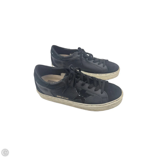 Shoes Luxury Designer By Golden Goose In Black, Size: 9