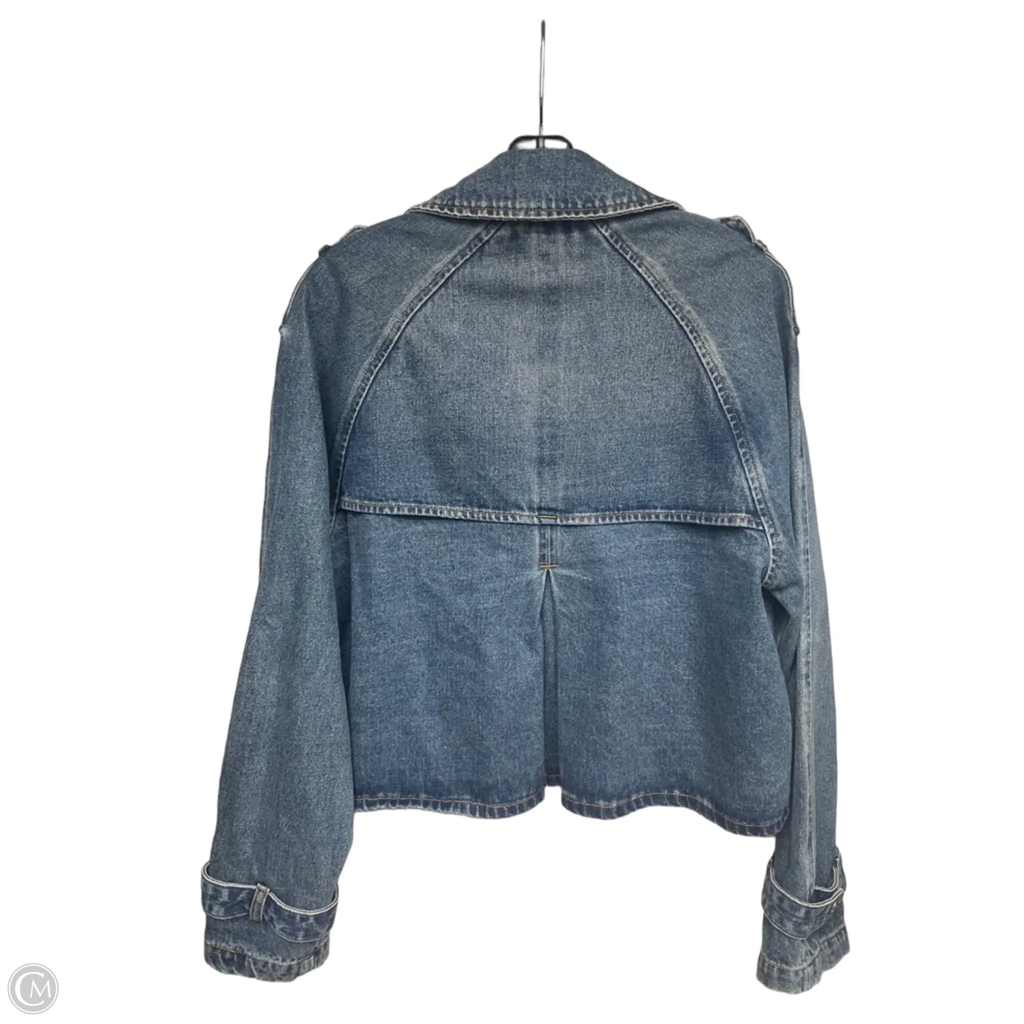 Jacket Denim By Steve Madden In Blue Denim, Size: M