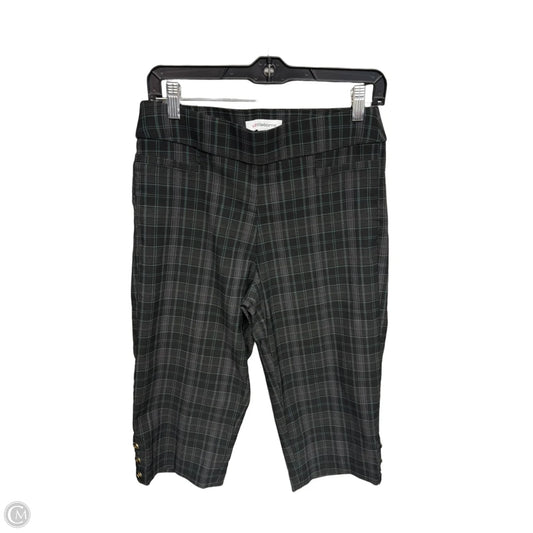 Capris By Liz Claiborne In Blue, Size: 6